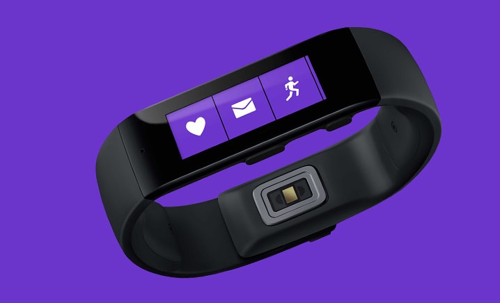 Mockup showing the new Microsoft Smart Watch Product Launch