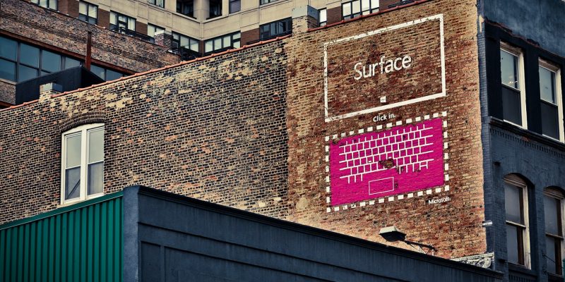 urface Ad placement within the city
