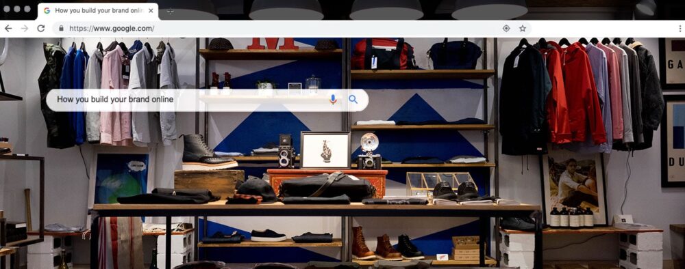 Search on how to build your brand online