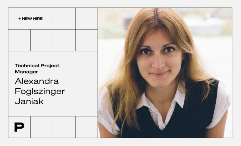 Alexandra Janiak - New technical project manager
