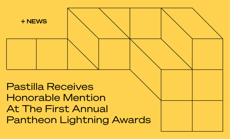 Honorable mention for Pastilla at the Pantheon lightning awards