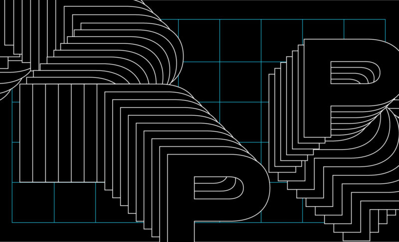 abstract graphics of Pastilla's logo