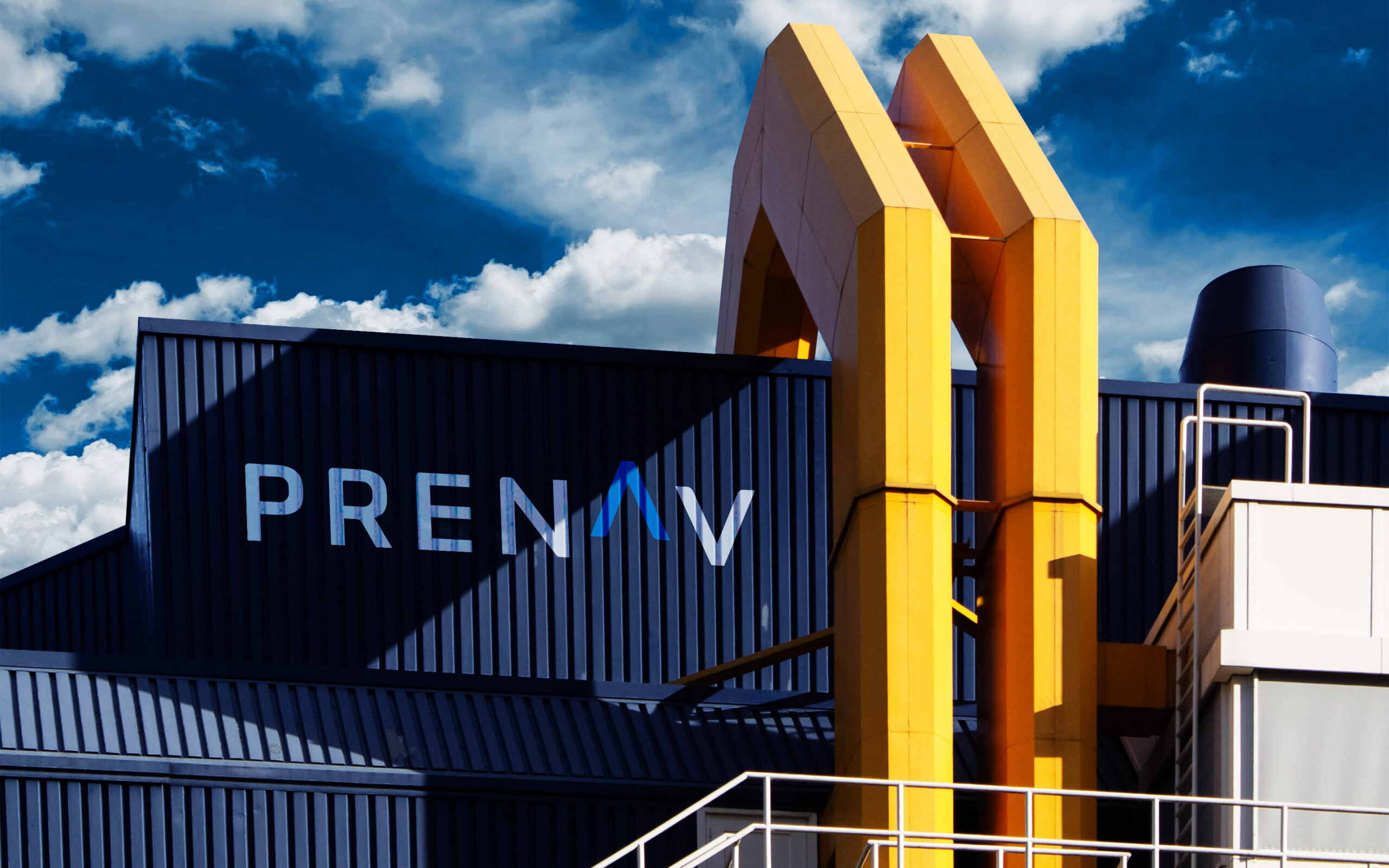 PreNav shipping container